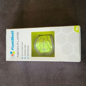 Fuel Belt Neon Flare Safety Strap New